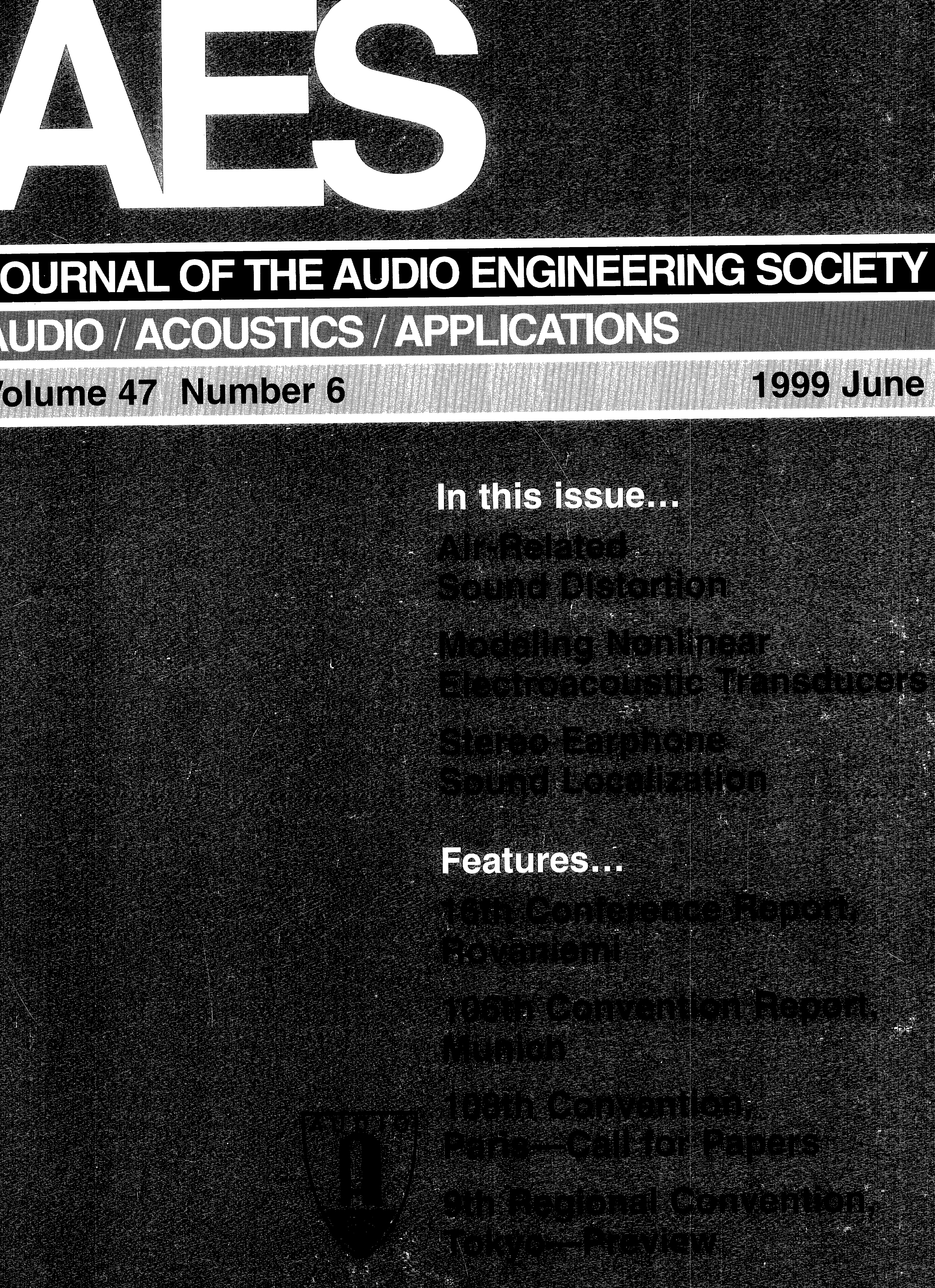 Aes E Library Complete Journal Volume 47 Issue 6