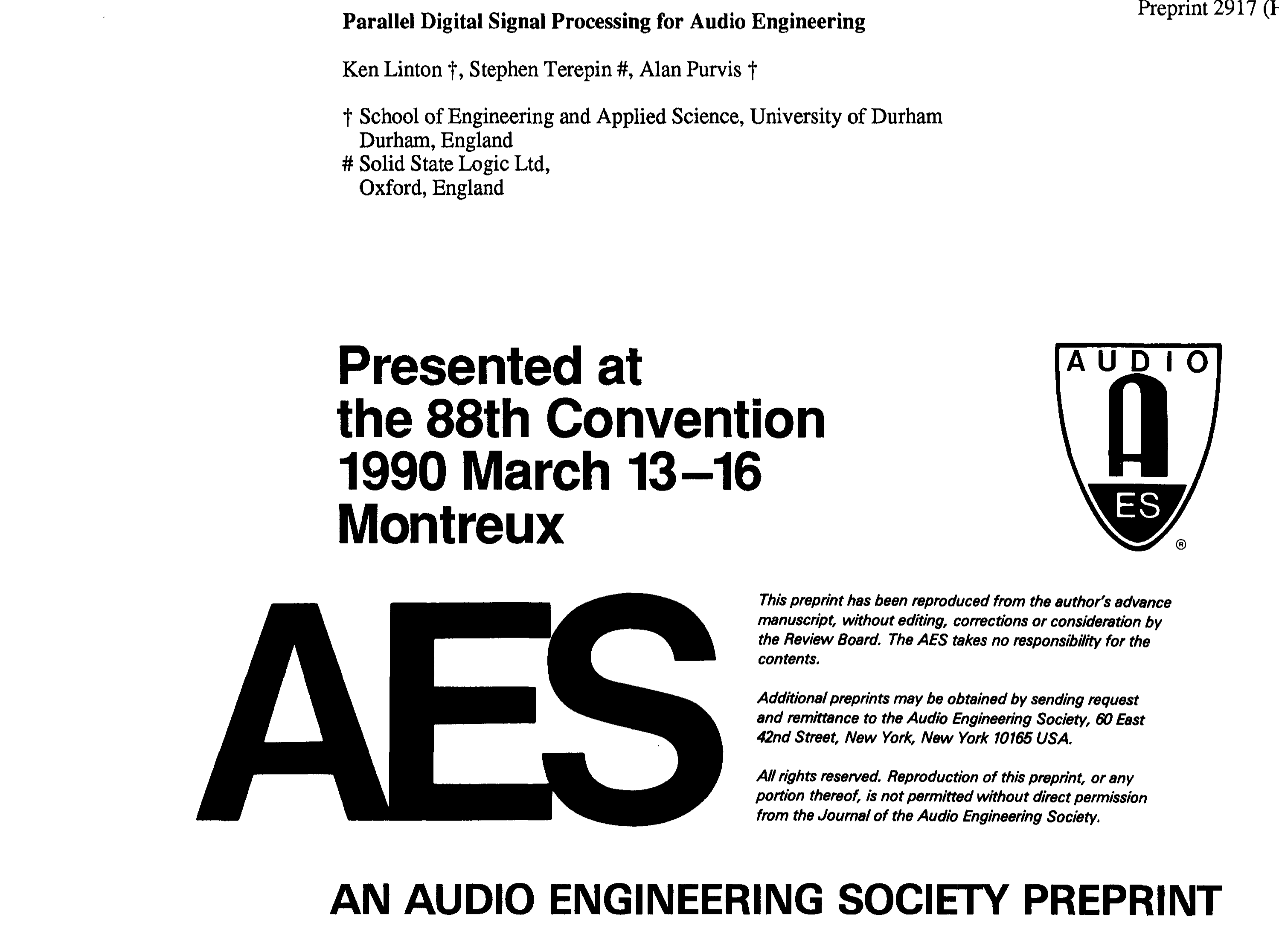 aes-e-library-parallel-digital-signal-processing-for-audio-engineering